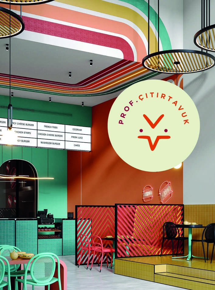 Prof. Çıtır Tavuk İç Mekan